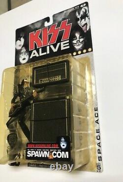 Kiss Alive Action Figures Set of Four Figures Spawn McFarlane Toys