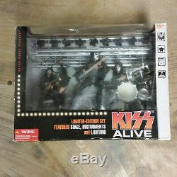 Kiss Alive Limited Edition Set Stage Instruments Figures, McFarlane Toys 2002