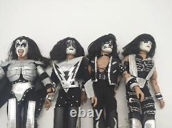 Kiss Band Figures Gene Simmons Tommy Thayer Paul Stanley Eric Singers 8