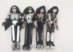 Kiss Band Figures Gene Simmons Tommy Thayer Paul Stanley Eric Singers 8