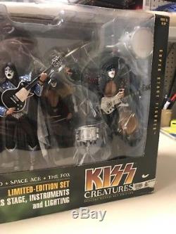 Kiss Creatures Special Boxed Limited Edition Super Stage Figures McFarlane 2002