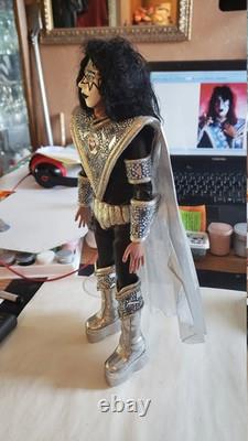 Kiss Custom 16 Ace Frehley Dynasty Unmasked Era 12 Doll Action Figure Tribute