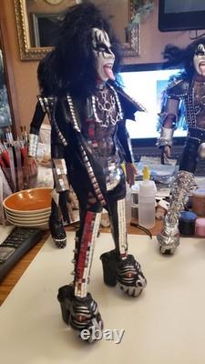 Kiss Custom 16 Gene Simmons 1977 Love Gun Era 12 Doll Action Figure
