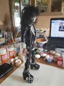 Kiss Custom 16 Paul Stanley 1977 Love Gun Era 12 Doll Action Figure
