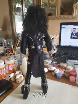Kiss Custom 16 Paul Stanley 1977 Love Gun Era 12 Doll Action Figure