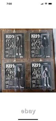 Kiss Dressed To Kill New Sealed 8 Inch Action Figure Set