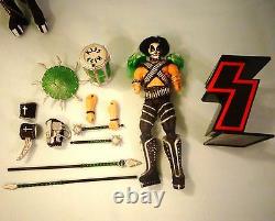 Kiss Music Band Psycho Circus Ultra Letters Action Figure Toy Lot Set 1997 1998