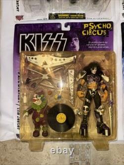 Kiss Psycho Circus Action Figure Complete Set McFarlane 1998 New