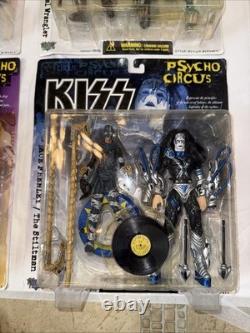 Kiss Psycho Circus Action Figure Complete Set McFarlane 1998 New