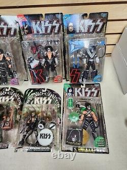 Kiss Toys 1997 KISS Ultra Action Figures & Psycho Circus 1998 All Sealed