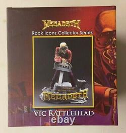 Knucklebonz Megadeth Peace Sells Who's Buying Vic Rattlehead Statue