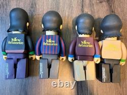 Kubrick 400% Size The Beatles Yellow Submarine Action Figures 11 Inches Tall Set