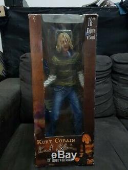 Kurt Cobain 18 Figurine with Sound Rare & Collectable
