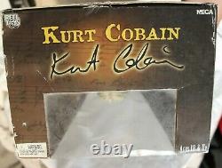 Kurt Cobain Nirvana 18 Figure with Sound & Fender Mustang Guitar NECA Reel Toys