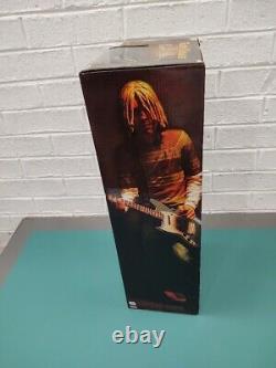 Kurt Cobain Nirvana 18 Inch Figure With Sound NECA Reel Toys New Unopened Sealed