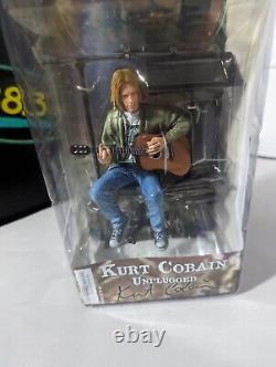 Kurt Cobain Unplugged Action Figure NECA 2006 Brand New in Box