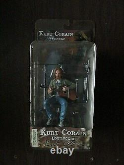 Kurt Cobain Unplugged Action Figure New