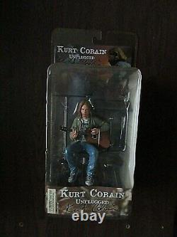 Kurt Cobain Unplugged Action Figure New