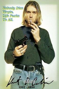 Kurt Cobain mini figure miniature, Nirvana Singer, only 1 in the world