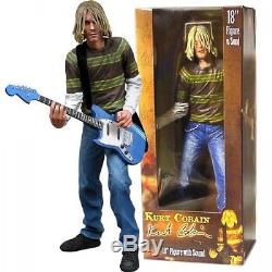 Kurt cobain 45cm with sound nirvana actionfigure neca