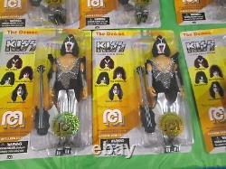 LOT OF 6 KISS THE DEMON MEGO Marty Abrams Classic 8 Inch MUSIC ICONS NEW