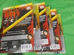 LOT OF 6 KISS THE DEMON MEGO Marty Abrams Classic 8 Inch MUSIC ICONS NEW