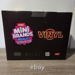 LOT OF 9 Plus DISPLAY CASE ZURU Mini Brands Really Works Vinyl Capsules
