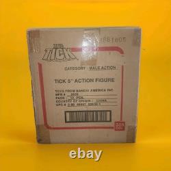 LOT of 12 -The TICK- 1994 5 Action Figures (1-Case unopened) Qty. 12 Bandai Toys