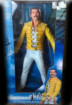 Large Freddie Mercury Action Figure 18 inches Rare