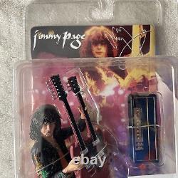 Led Zeppelin JIMMY PAGE Action Figure With Guitar & Amp New In Package