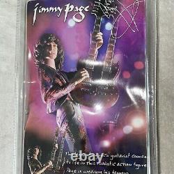 Led Zeppelin JIMMY PAGE Action Figure With Guitar & Amp New In Package