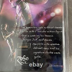 Led Zeppelin JIMMY PAGE Action Figure With Guitar & Amp New In Package