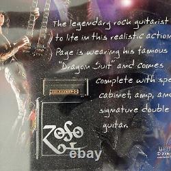 Led Zeppelin JIMMY PAGE Action Figure With Guitar & Amp New In Package