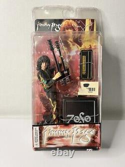 Led Zeppelin Jimmy Page NECA Action Figure 2006 Classicberry Limited Rock- MIB
