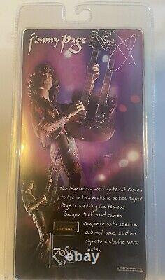Led Zeppelin Jimmy Page NECA Action Figure 2006 Zoso Classicberry Factory Sealed