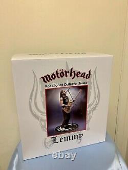 Lemmy Kilmister Knucklebonz Figure Statue Rock Iconz 2017 Motörhead New SEALED