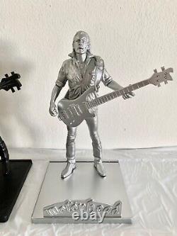 Lemmy Kilmister Motörhead Locoape Silver Black Gold Action Figure Statue MINT