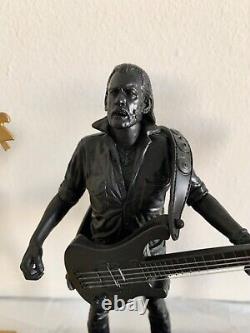 Lemmy Kilmister Motörhead Locoape Silver Black Gold Action Figure Statue MINT