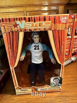 Living Toyz Dolls N Sync Collectable Marionette Figures Full Set Lot Of 5