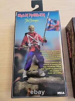 Lot Of 3 Iron Maiden 8 Action Figure Lot New Aces High The Trooper Piece NECA