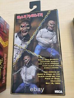 Lot Of 3 Iron Maiden 8 Action Figure Lot New Aces High The Trooper Piece NECA