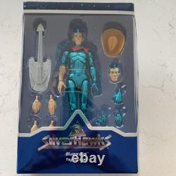 Lot Of 5 Super7 SilverHawks Ultimates Bluegrass Toy Version & ReAction Figures