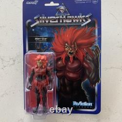 Lot Of 5 Super7 SilverHawks Ultimates Bluegrass Toy Version & ReAction Figures