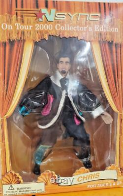 Lot Of 9 Vintage 2000 NSYNC Collectible Marionette Doll Living Toyz & L. E Bear