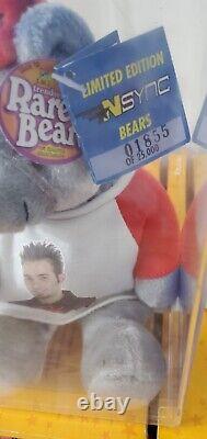 Lot Of 9 Vintage 2000 NSYNC Collectible Marionette Doll Living Toyz & L. E Bear