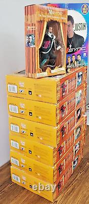 Lot Of 9 Vintage 2000 NSYNC Collectible Marionette Doll Living Toyz & L. E Bear