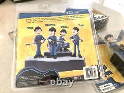 Lot Set of 4 McFarlane The Beatles Action Figures Collectible All Fab Four NIB