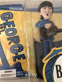 Lot Set of 4 McFarlane The Beatles Action Figures Collectible All Fab Four NIB