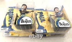 Lot Set of 4 McFarlane The Beatles Action Figures Collectible All Fab Four NIB