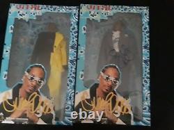 Lot of 2 Rare Snoop Dogg Limited Edition Action Figure Dolls 1 signed